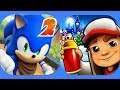 Subway Surfers vs Sonic Dash 2: Sonic Boom Gameplay Android iOS