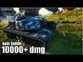 T110E4 МАСТЕР 10000+ dmg 🌟 World of Tanks лучший бой на пт 10 уровень