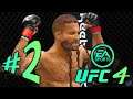 UFC 4 - Parte 2: Máquina de Nocaute!!! [ Xbox One X - Playthrough 4K ]