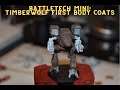 Battletech Mini Painting : Timberwolf First coats of Body Color