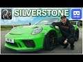 Driving a Porsche 911 GT3 RS on Silverstone Circuit - in VR180