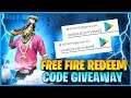 FREE FIRE LIVE | TEAM CODE GIVEAWAY| REDEEM CODE GIVEAWAY | RANK PUSH GYAN GAMING LIVE FREE FIRE