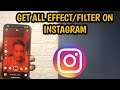 How To Use All Effect/Filters On Instagram Reels Video
