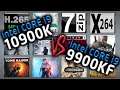 Intel i9 10900K vs Intel i9 9900KF Benchmarks β 15 Tests π₯