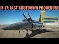 JF-17 Thunder: Shutdown Procedure Tutorial | DCS WORLD