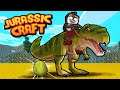 Jurassic Craft - HIDDEN WAY TO TAME T-REX! (Minecraft Dinosaurs)