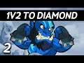 Lone Legend to Diamond #2 - Brawlhalla 1v2s