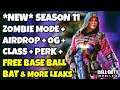 *NEW* SEASON 11 ZOMBIE MODE + AIRDROP + CLASS + PERK LEAKS | COD MOBILE SEASON 11 LEAKS