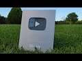 Silver Play Button Unboxing