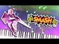 Super Smash Bros. - Fighting Polygon Fight Theme Piano Tutorial Synthesia