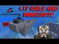 1.17 Rails and Minecarts Underwater Update | Java Rail Redstone Update |