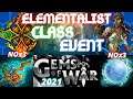 4 Teams Elementalist Class Event | Gems of War Event Guide 2021 | NOx3 No Mythic No legendary No DB