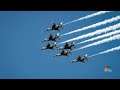 Blue Angels and Thunderbirds New York Flyovers