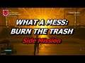 CONTROL - What A Mess: Burn the Trash (Side mission) // Walkthrough guide
