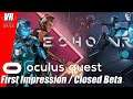 Echo VR / Oculus Quest / Closed Beta First Impression / Let´s Play #1 / Deutsch / Spiele / Test