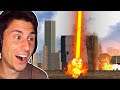 I Blew Up A City With A GIANT LASER! | City Smash