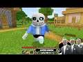 I found Real Sans Undertale in Minecraft - Coffin Meme