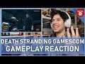 TEY REACTS! Death Stranding - Gamescom 2019 Gameplay Trailer