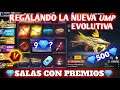 REGALANDO LA NUEVA UMP EVOLUTIVA *Free Fire en vivo* Region Sudamerica !