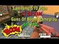 Samsung S10 plus Guns of Boom gameplay