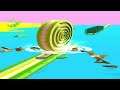 Spiral Roll - Android, ios All Levels Gameplay(level 82-86) #spiralroll #androidgameplay #mobilegame
