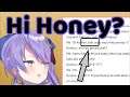 VIEWER TRICKS MOONA WITH THE "HI HONEY" VIRUS (HOLOLIVE)