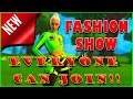 ANYONE can join!! Fortnite Fashion shows LIVE / Win to get a skin