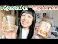 DÉGUSTATION Cup ramen vegan x 2 : Tantanmen (dandan noodles) de T's Tôkyô