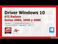 Driver Radeon 2000, 3000 y 4000 en Windows 10