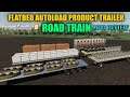 Flatbed 51ft AutoLoad Product Trailer Beta2 "Mod Review" Farming Simulator 19