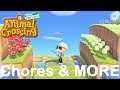 Life in Animal Crossing: New horizons - Chores & MORE (No Commentary)