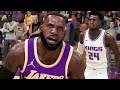 NBA 2K21 Next Gen Gameplay - Los Angeles Lakers vs Sacramento Kings NBA 2K21 Xbox Series X/PS5