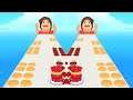 PANCAKE RUN π₯π₯- All Levels Gameplay Android, iOS v.20