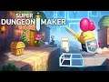 SERIA UM ZELDA MAKER? Super Dungeon Maker - Creator Edition (Gameplay em Português PT-BR)