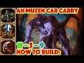 SMITE HOW TO BUILD AH MUZEN CAB - AMC Carry + How To + Guide (Season 7 Conquest) Dark Whisperer Skin