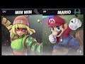 Super Smash Bros Ultimate Amiibo Fights  – Min Min & Co #75 Min Min vs Mario
