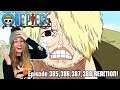 DUVAL UNMASKED! One Piece Episode 385,386,387,388 REACTION!