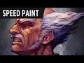 speed paint - Mishima Heihachi TEKKEN