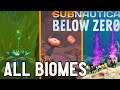 Subnautica Below Zero | All Biomes | Resources | Predators | Eggs | 2021