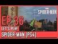 Let's Play SpiderMan (PS4) (Blind) - Episode 36 // I can SEE the data
