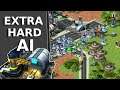 Red Alert 2 - Extra Hard AI On YR Allied Mission 5 Map - 3 Brutal Yuri's + Superweapons
