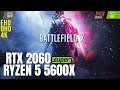Battlefield 5 on Ryzen 5 5600x + RTX 2060 Super 1080p, 1440p, 2160p benchmarks!