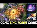 CCNC Epic 70min Game — Rapier Ember Spirit vs Rapier Weaver 7.28 Dota 2