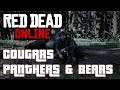 Cougars Panthers & Bears Oh My | Red Dead Online Hunting