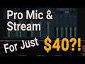 Pro microphone & Cam for just $40 in OBS/Twitch? This is how!