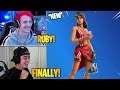 Streamers React to the *NEW* "BOARDWALK RUBY" Skin | Fortnite Highlights & Funny Moments