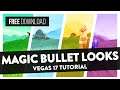 Magic Bullet Looks Plugin Basics (FREE MBLooks CC Presets) -  Vegas Pro 17 Tutorial