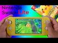 Pokemon Let's Go Pikachu Nintendo Switch Lite Gameplay