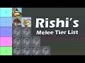 Rishi's Melee Tier List (2020)