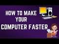 A few easy tricks to make your pc faster!